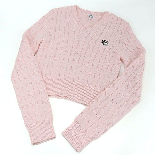 Loewe Sweater Anagram Knit Cotton Polyurethane