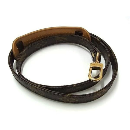 Louis Vuitton Monogram Bag Shoulder Strap Crossbody Brown — view 2