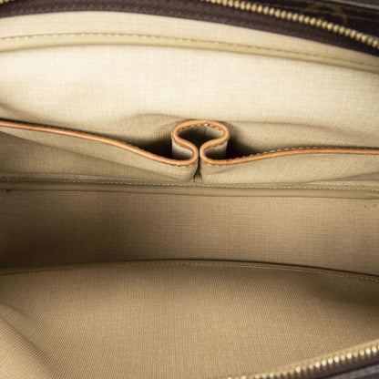 Louis Vuitton Reporter Brown Monogram Canvas Shoulder Bag — view 10