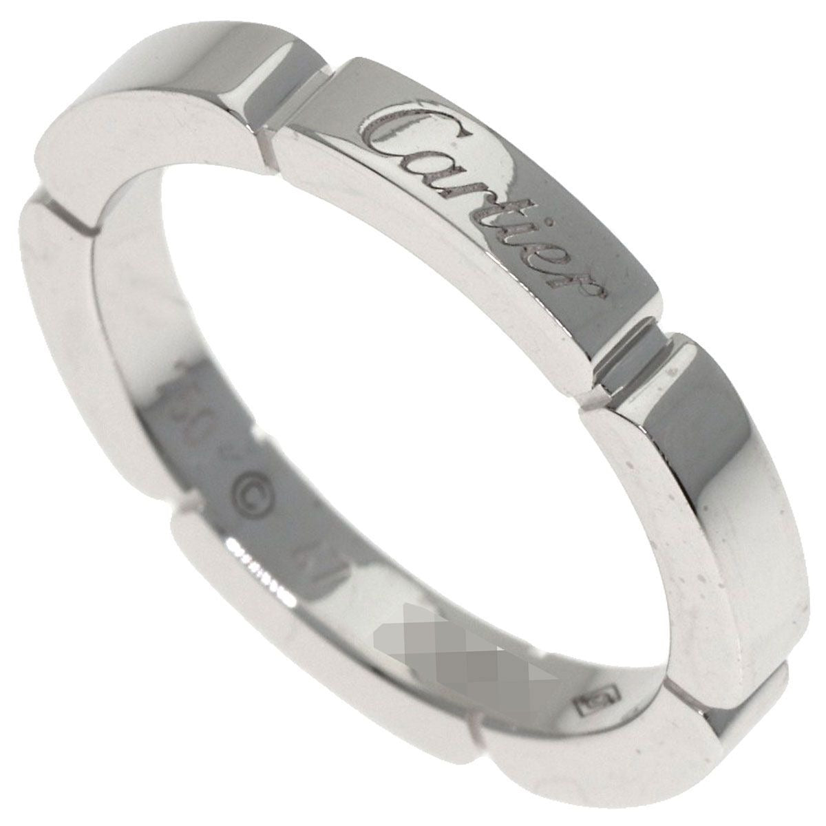 Cartier Maillon Panther 47 Ring 18K White Gold