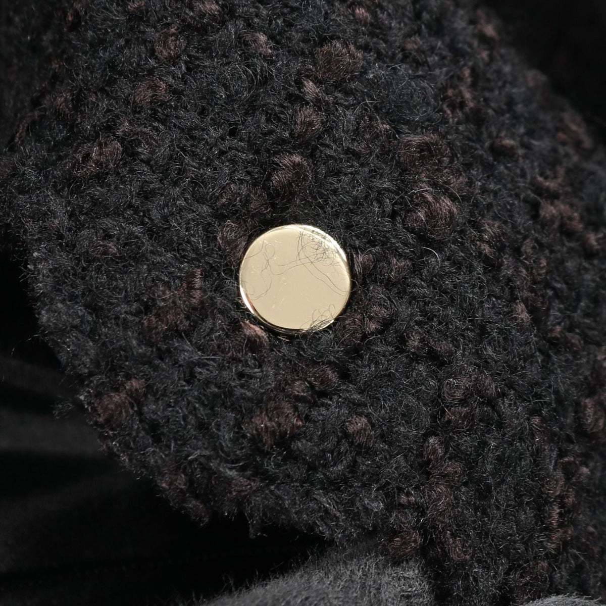 Chanel Skirt Coco Mark Button Tweed Wool — view 8