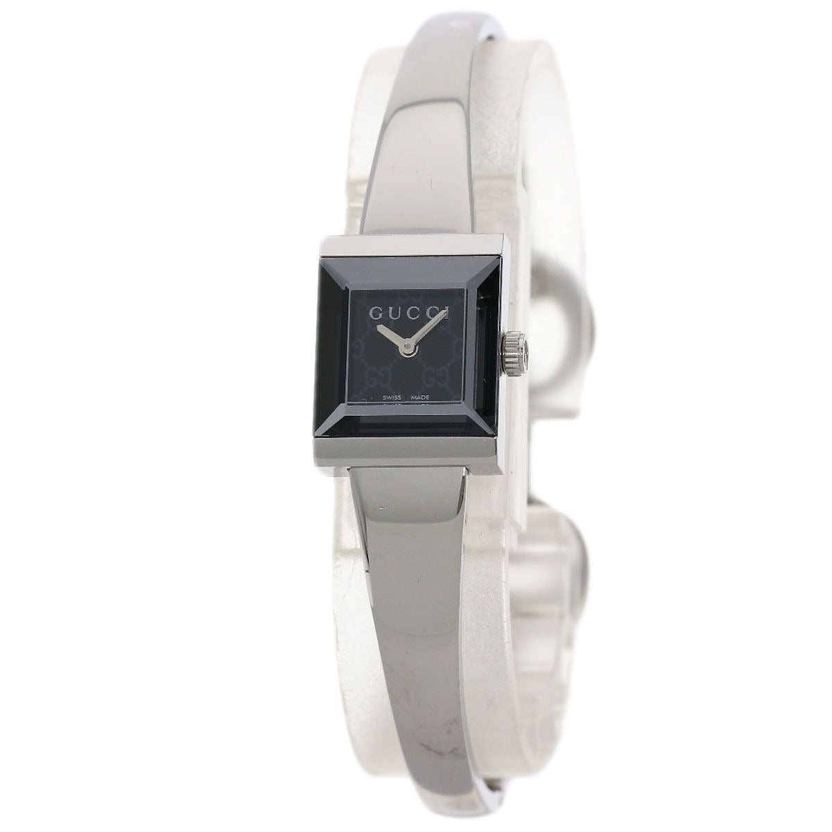Gucci 128.5 Square Face Watch SS