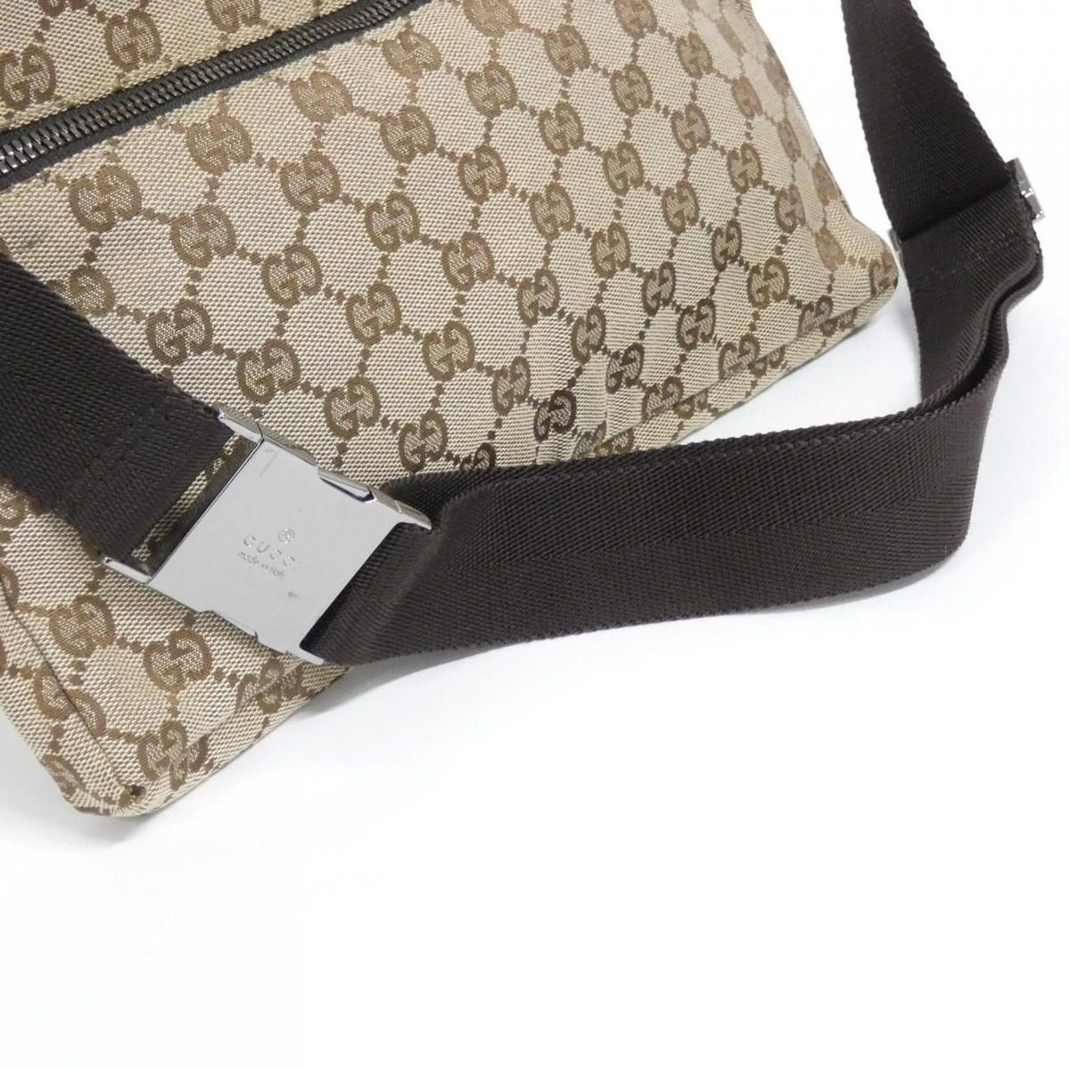 Gucci Waist Bag Belt Bag Silver — view 6