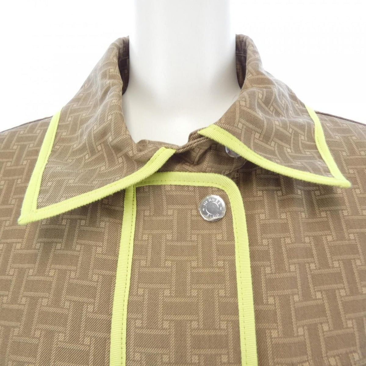 Hermes Mosaique Jacket Beige 36 — view 6