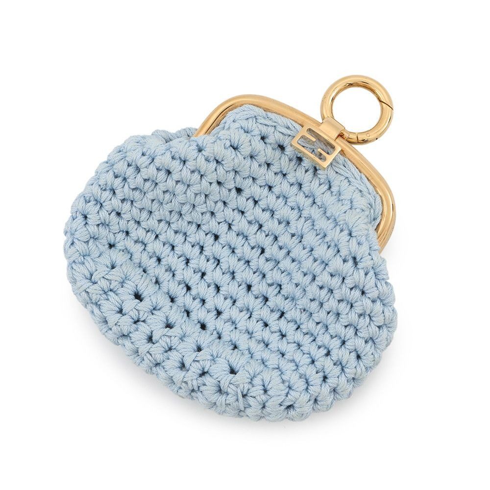 Fendi Coin Case Knit Cotton