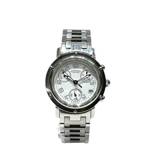 Hermes Clipper Chronograph Date Quartz Watch