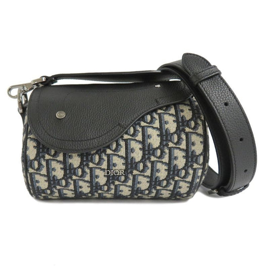 Dior Saddle Lola Mini Bag Oblique 1 yky Black Calfskin