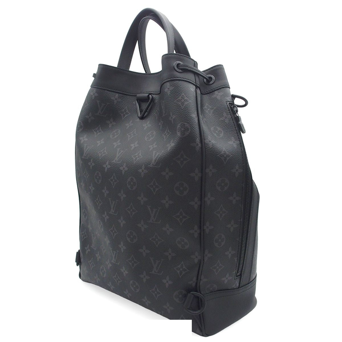 Louis Vuitton Maxi Noe Sling Black Monogram Eclipse 2-Way Shoulder Bag — view 2