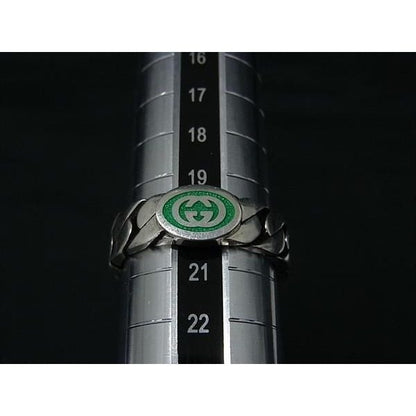 Gucci Interlocking Ring Silver — view 4