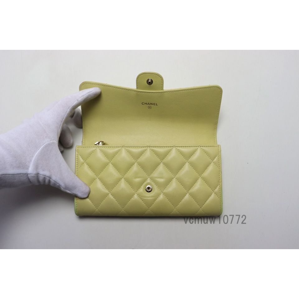 Chanel 25 Quilted Leather Bifold Wallet — view 4
