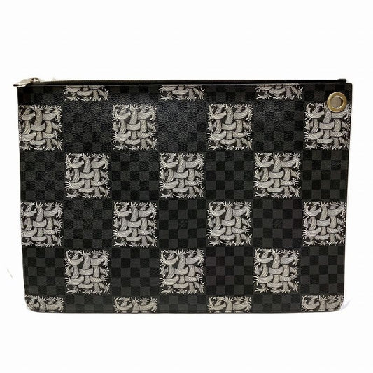Louis Vuitton Christopher Nemeth Pochette Jules GM Clutch Bag PVC Men's