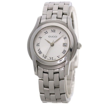 Gucci Round Face Watch SS