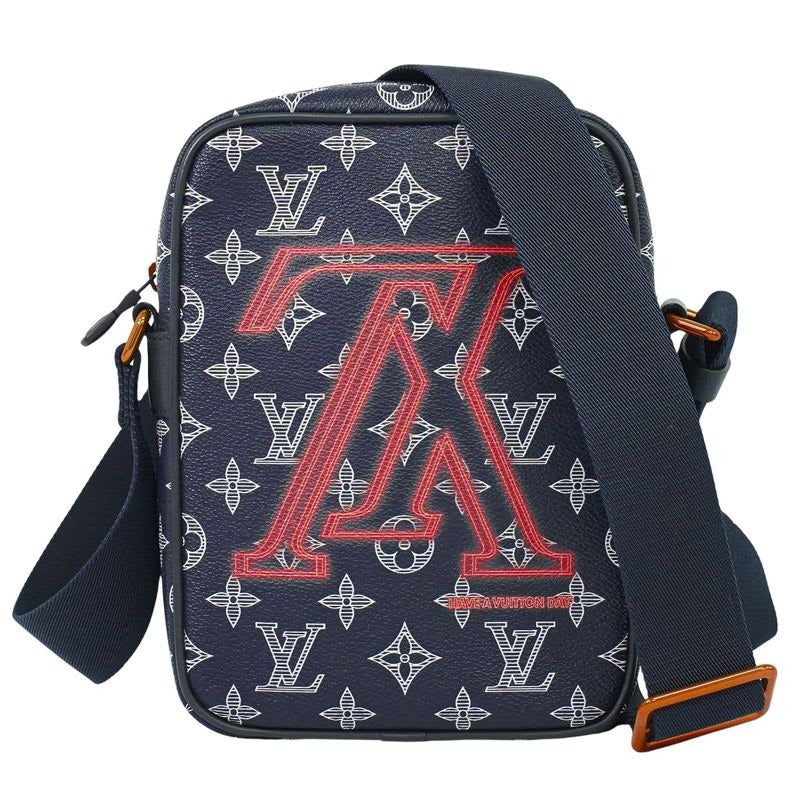 Louis Vuitton Danube PM Upside Down Monogram Ink Shoulder Bag