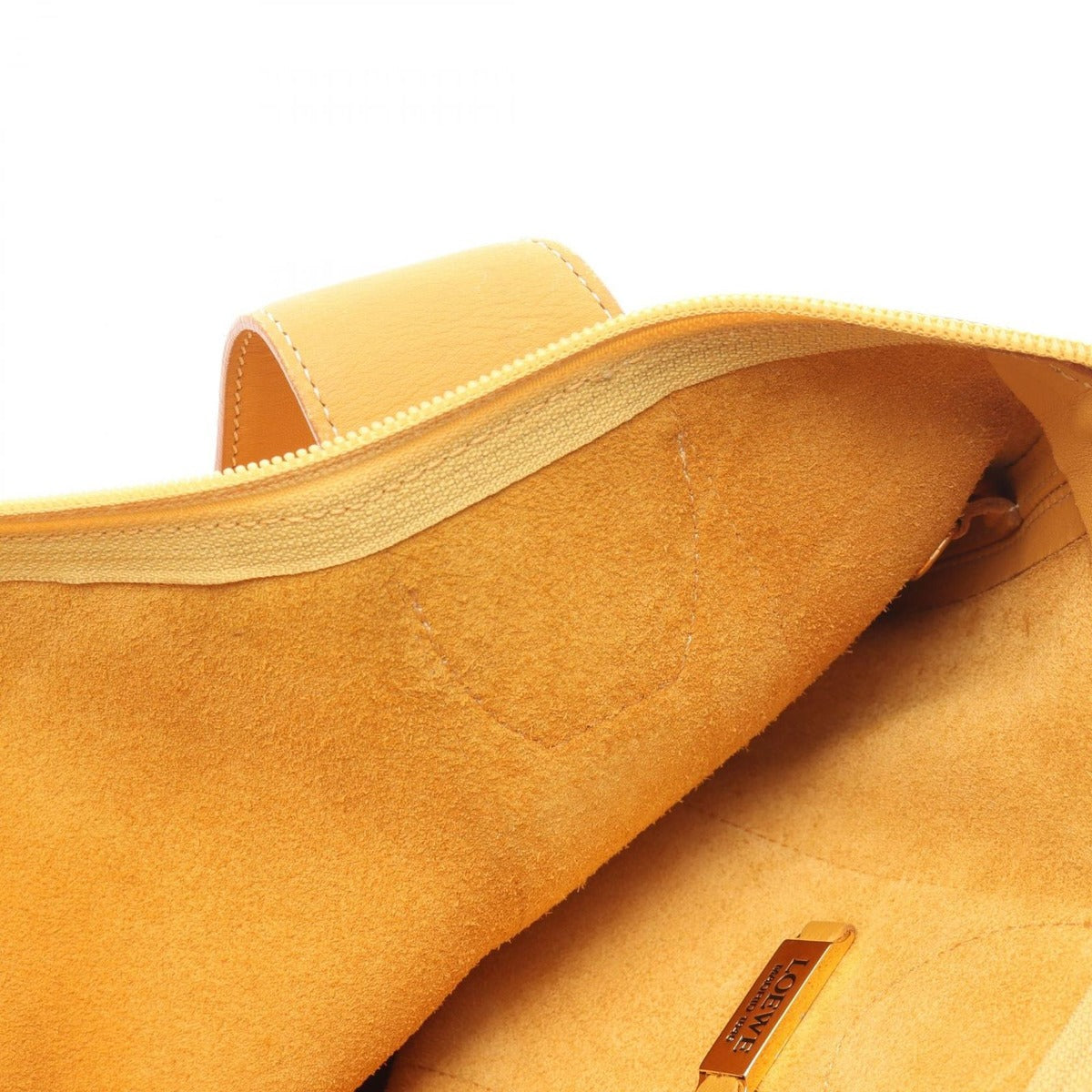 Loewe Tote Yellow Leather — view 11