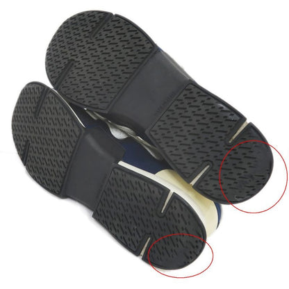 Hermes Action Sneakers Punching Leather Knit — view 10