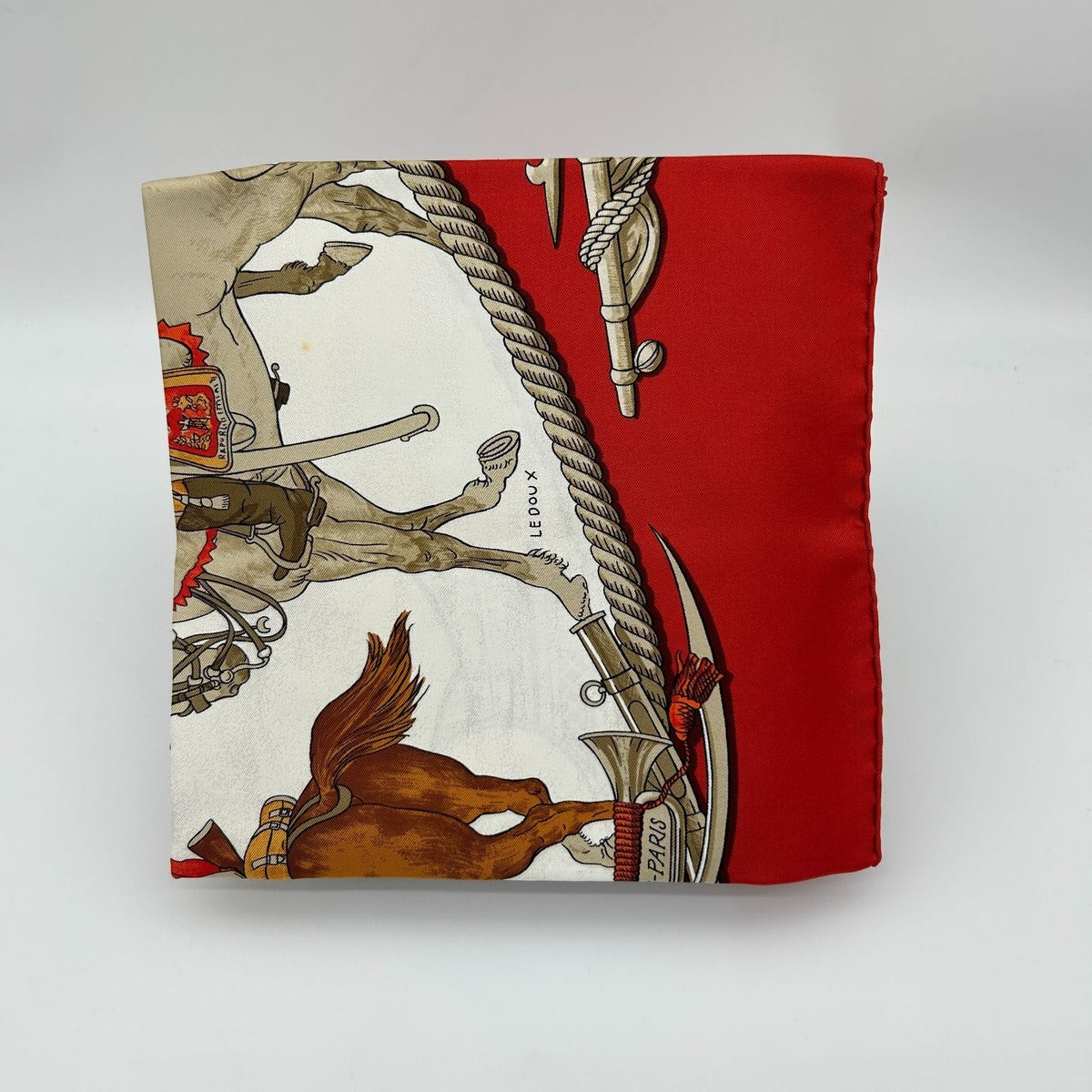 Hermes Carre 90 Red Sea and Cavalry