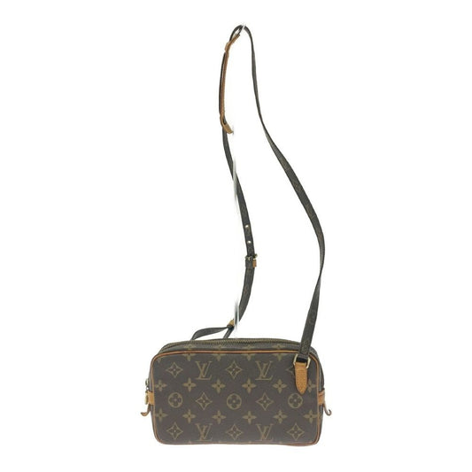 Louis Vuitton Monogram Pochette Marly Bandouliere Brown