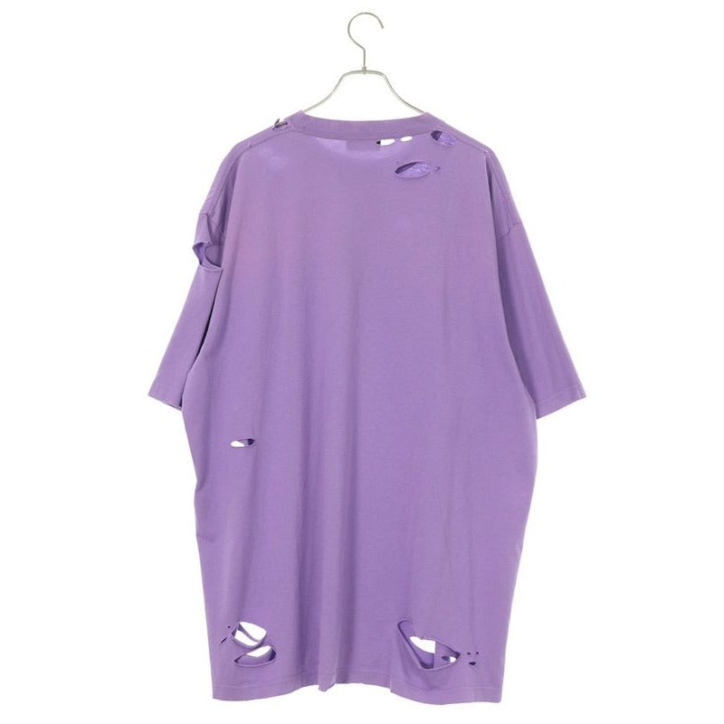 Balenciaga Tkvb 8 Destroyed Logo Print T-Shirt — view 2