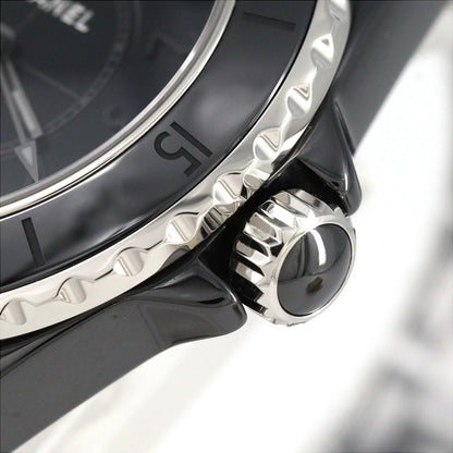 Chanel Phantom Ceramic Quartz Bracelet Black Arabic — view 4