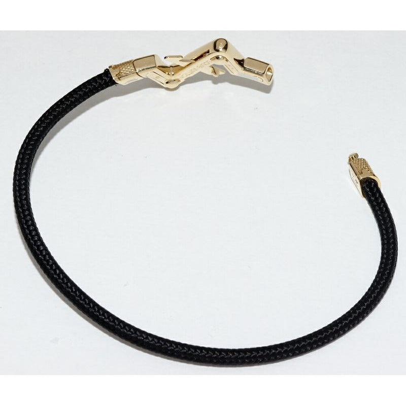 Louis Vuitton Bracelet 18K Yellow Gold Play Volt Upside Down GM Black — view 4