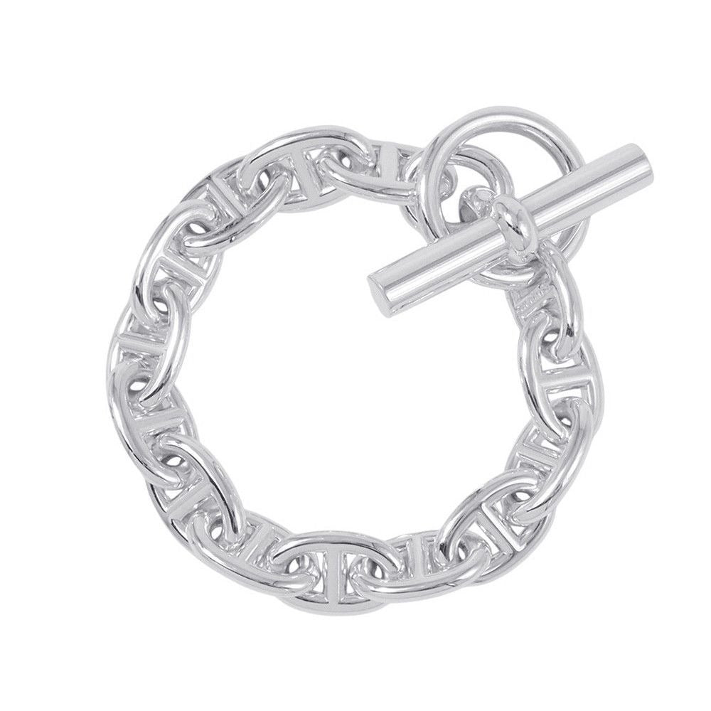 Hermes Bracelet Chaine D'ancre PM 14 Links Silver