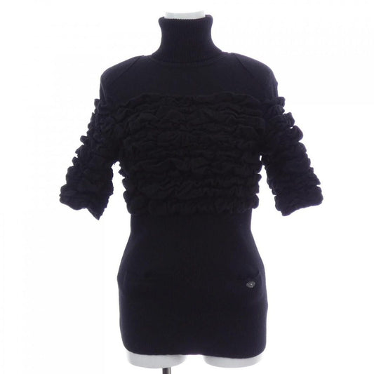 Chanel Knit Top Black