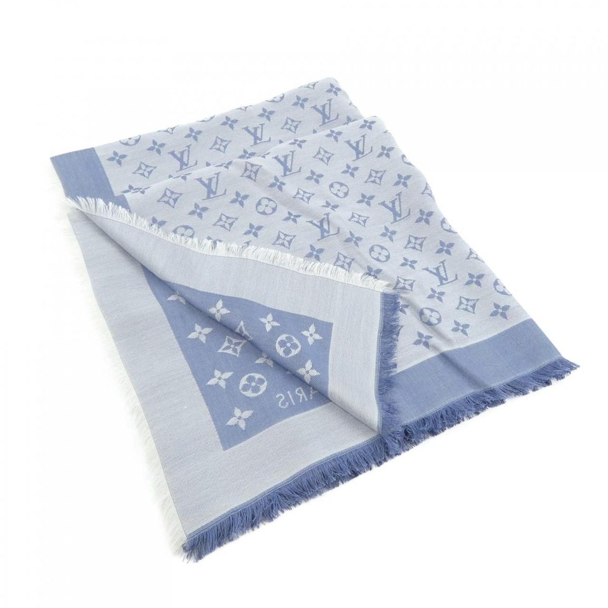 Louis Vuitton Shawl Monogram Denim Scarf