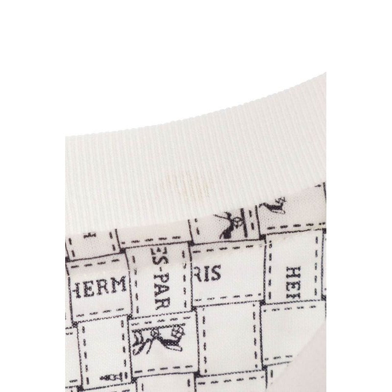 Hermes 5 E4524 dk Bolduc Check Cotton Cut and Sewn 34 — view 3