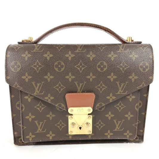 Louis Vuitton Handbag Monceau 28 Monogram Canvas Brown