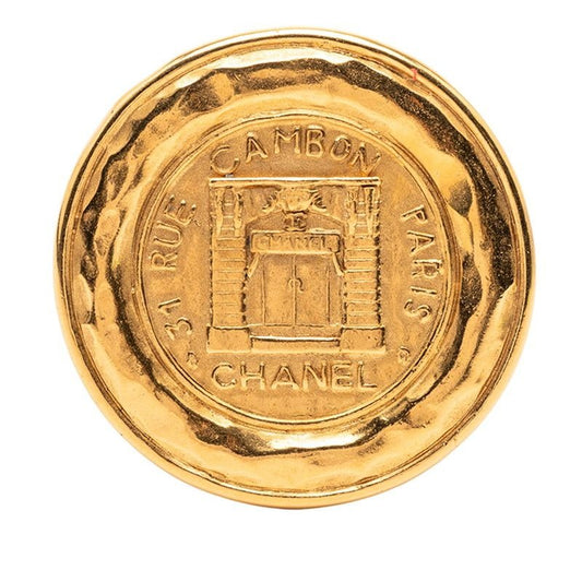 Chanel 31 RUE Cambon Paris Gold Plated