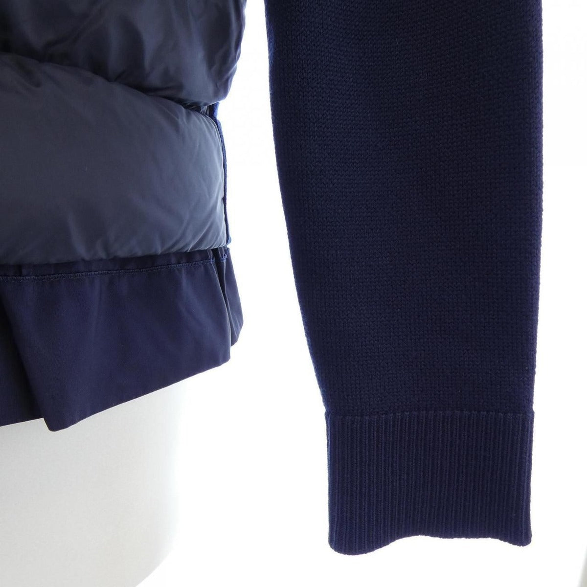 Moncler Down Jacket Navy XS — view 8