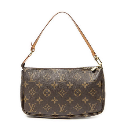 Louis Vuitton Pochette Brown Monogram Canvas Shoulder Bag