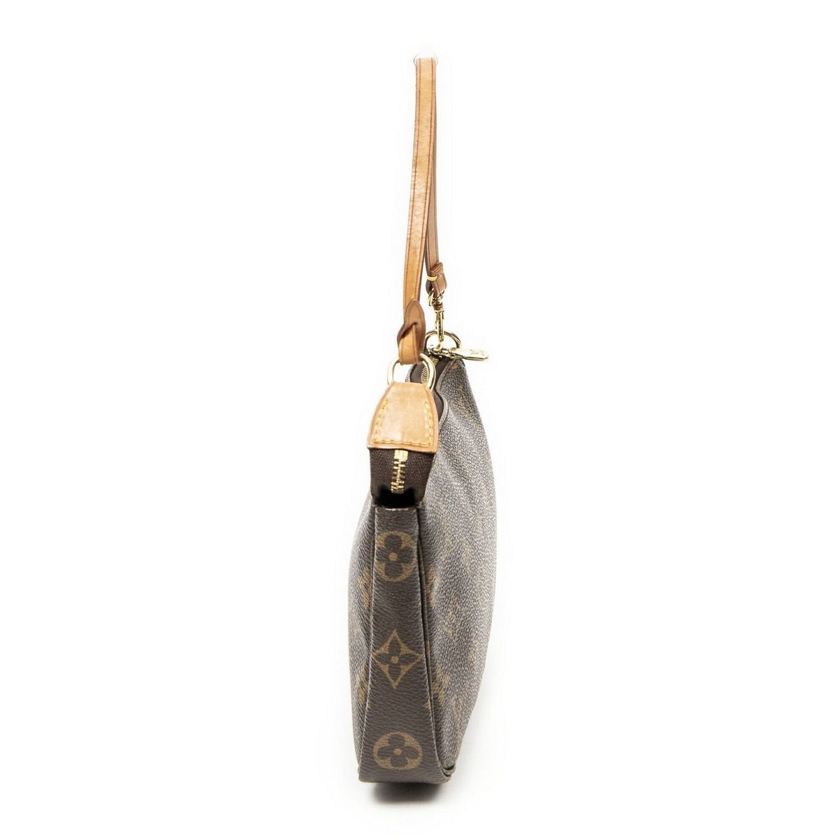 Louis Vuitton Pochette Brown Monogram Canvas Shoulder Bag — view 4