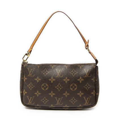 Louis Vuitton Pochette Brown Monogram Canvas Shoulder Bag — view 5