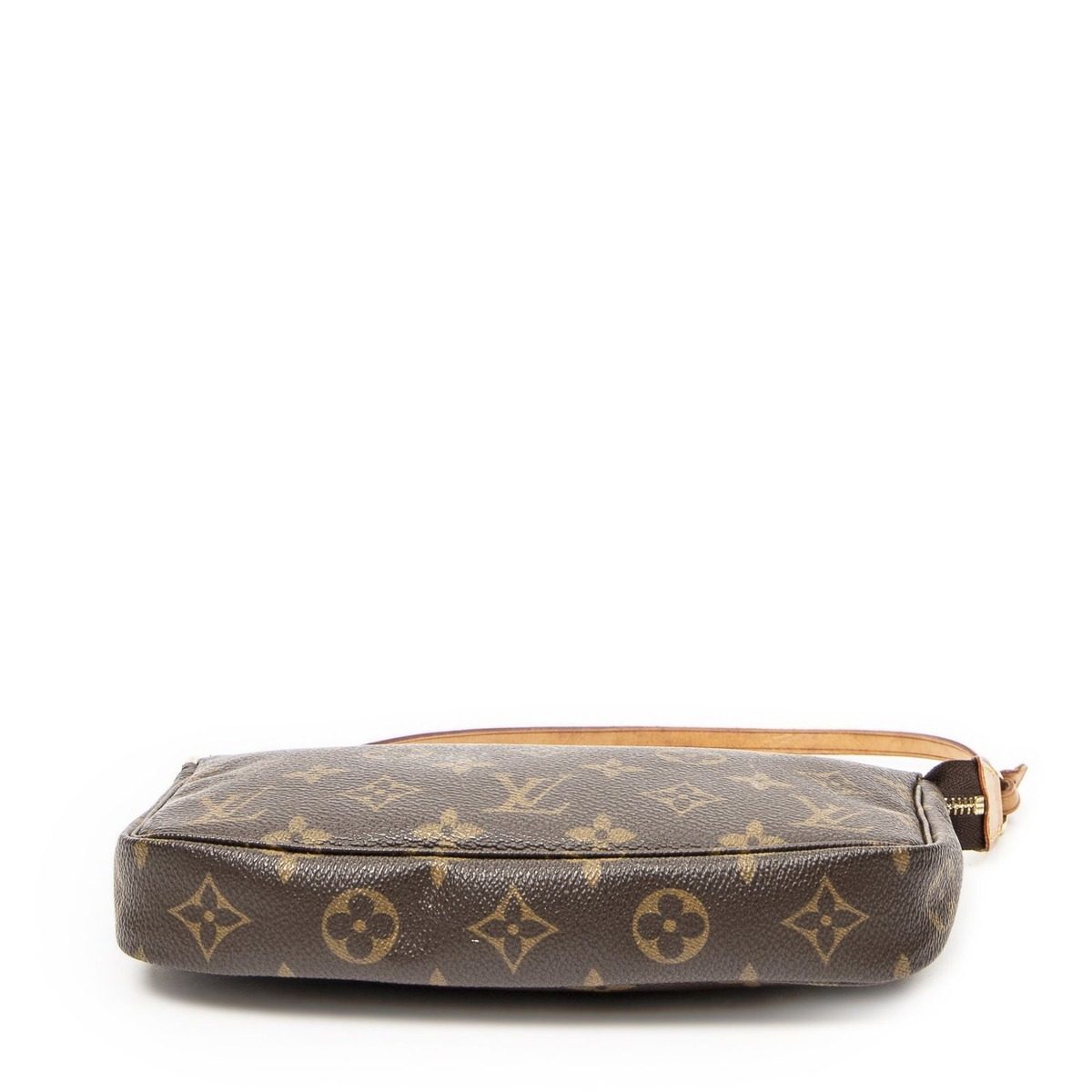 Louis Vuitton Pochette Brown Monogram Canvas Shoulder Bag — view 6