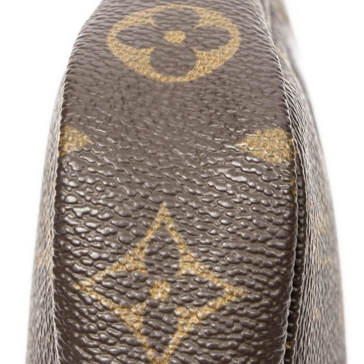 Louis Vuitton Pochette Brown Monogram Canvas Shoulder Bag — view 8