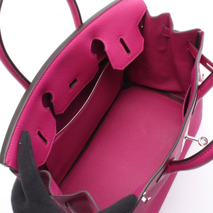 Hermes Handbag Birkin 30 Rose Purple Leather — view 3