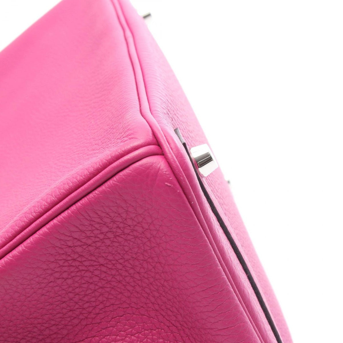 Hermes Handbag Birkin 30 Rose Purple Leather — view 8