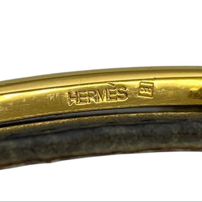 Hermes Belt Gold Black — view 2
