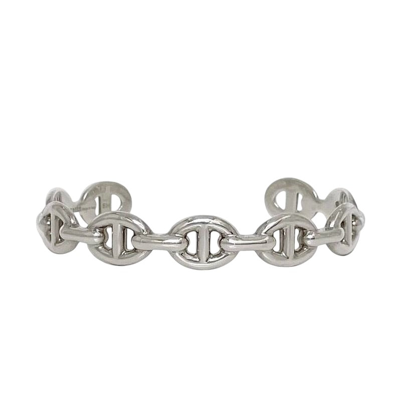 Hermes Bangle Ancienne Silver Chaine D'ancre