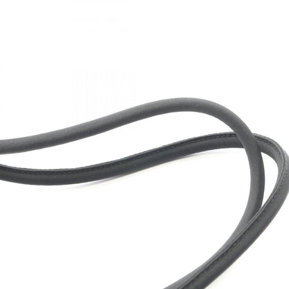 Prada Handbag Triangle Logo Black Nylon B — view 9