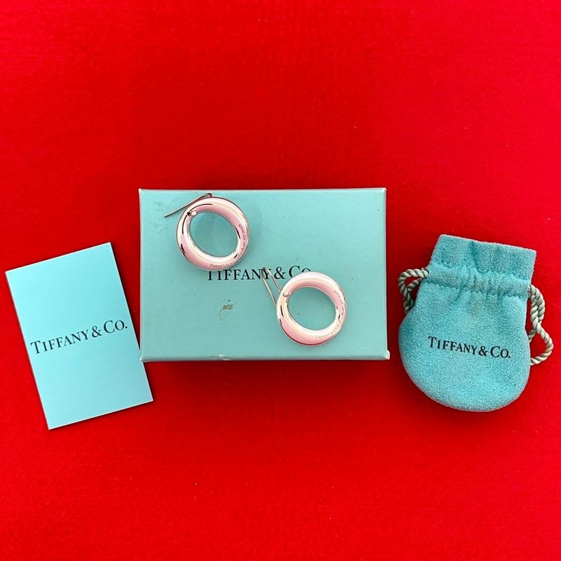 Tiffany & Co Elsa Peretti Seviana Hook Earrings