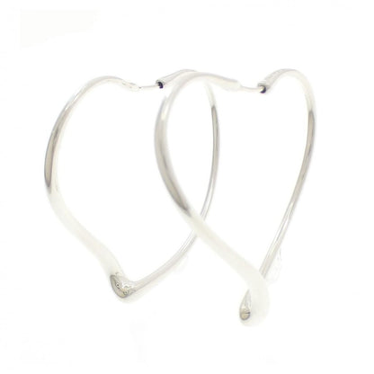 Tiffany Open Heart Hoop Earrings