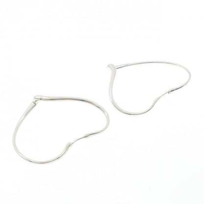 Tiffany Open Heart Hoop Earrings — view 3