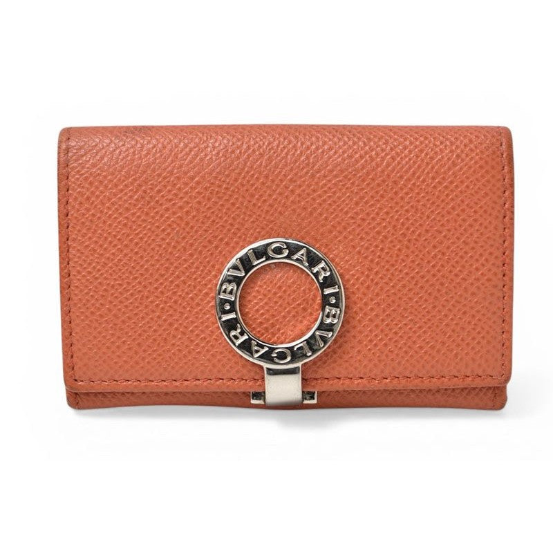 Bvlgari Coin Case Card Orange