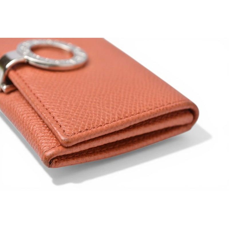 Bvlgari Coin Case Card Orange — view 6