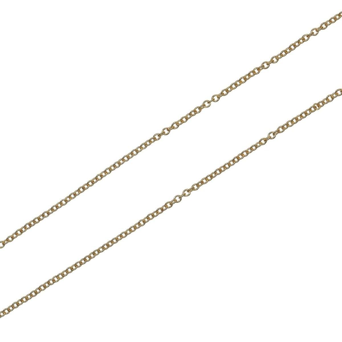 Tiffany & Co Small Cross 18k Yellow Gold Necklace — view 4