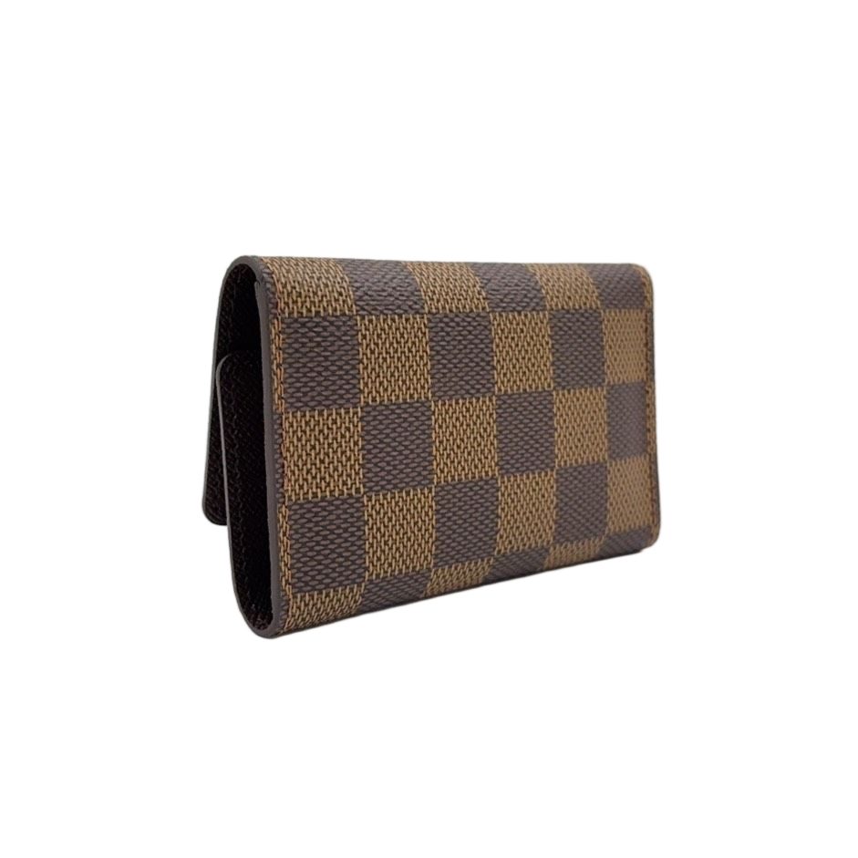 Louis Vuitton Multicles 4 Monogram Brown Key Case Gold Key Holder — view 2