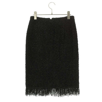 Chanel Silk Lame Skirt Women 38 — view 2