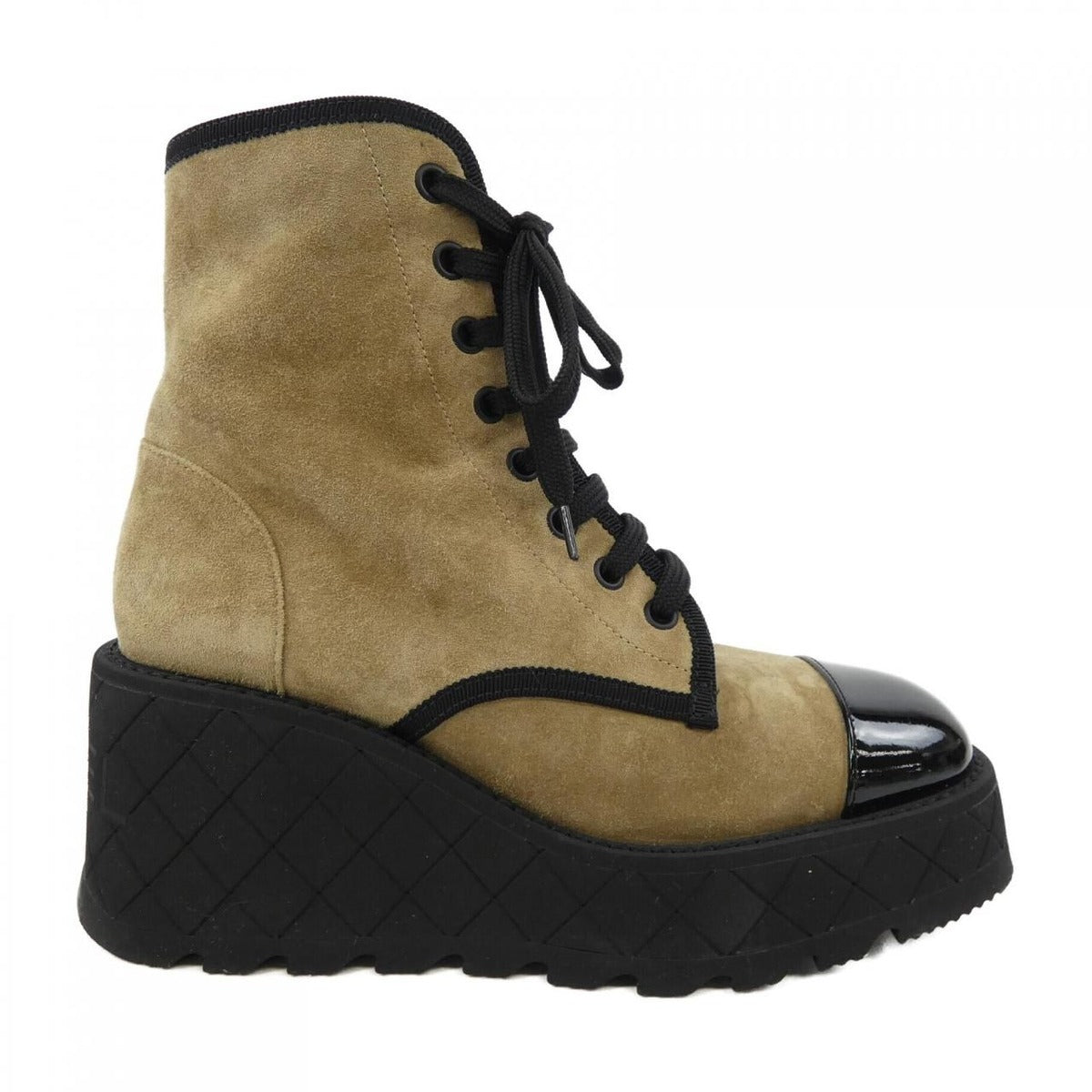 Chanel Combat Boots